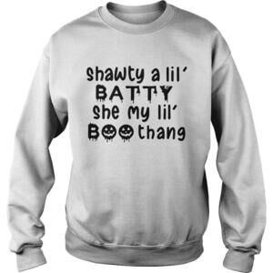 Halloween Shawty A Lil Batte She My Lil Boo Thang Sweatshirt